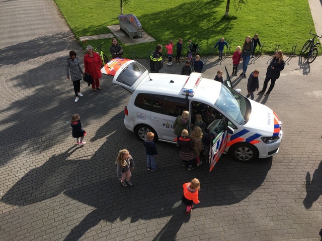 Bezoek politie aan groep 1 & 2